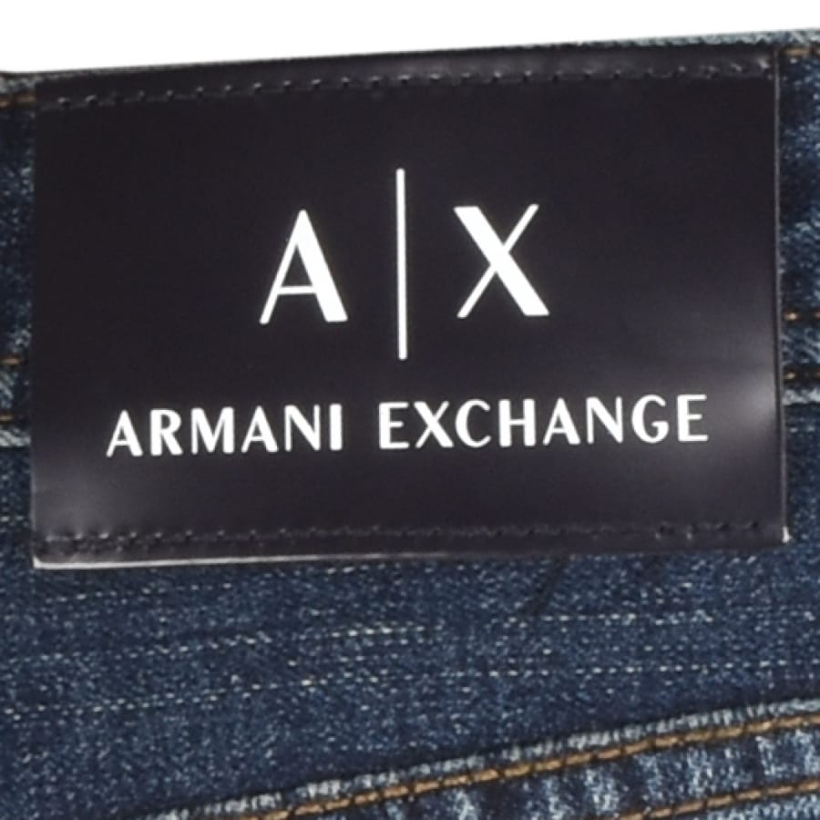 Alternative Image for ProductArmani Exchange J14 Skinny Fit Jeans Blue3